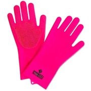MUC-OFF DEEP SCRUBBER GLOVES PINK S 自転車用品 洗車用グローブ ピンク 09-7228110417