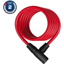 ABUS STAR 4508K/150 RED 自転車用品 鍵 レッド 85-3605152106