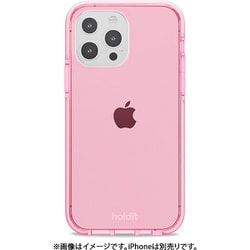 15379 [Seethru シースルー iPhone 13 Pro用クリアケース Bright Pink]