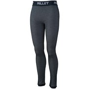 ワッフル ウール タイツ WAFFLEWOOL TIGHT M MIV01976 BLACK - NOIR 0247 XS/Sサイズ(日本：S-Mサイズ) [アウトドア アンダーウェア メンズ]