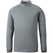 キャスター ウール II ジップ ロングスリーブ CASTORWOOL II ZIP M MIV01978 SMOKED PEARL 4048 XSサイズ(日本：Sサイズ) [アウトドア カットソー メンズ]