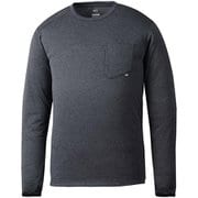 アイラ II クルー ロングスリーブ EIRA II CREW LS M MIV01981 CHARCOAL HEATHER 6342 Sサイズ(日本：Mサイズ) [アウトドア カットソー メンズ]