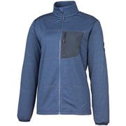 アルファ ライト スウェット II ジャケット AL LIGHTSWEAT JK W MIV01912 HEATHER NAVY 6357 Sサイズ(日本：Mサイズ) [アウトドア スウェット レディース]