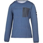 アルファ ライト スウェット II クルー AL LIGHTSWEAT CREW W MIV01913 HEATHER NAVY 6357 Lサイズ(日本：XLサイズ) [アウトドア スウェット レディース]