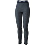 ワッフル ウール タイツ WAFFWOOL TIGHTS W MIV01986 BLACK - NOIR 0247 XS/Sサイズ(日本：S/Mサイズ) [アウトドア アンダーウェア レディース]