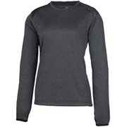 ウィメンズ EIRA II CREW LS W MIV01990 CHARCOAL HEATHER 6342 Sサイズ(日本：Mサイズ) [アウトドア カットソー レディース]