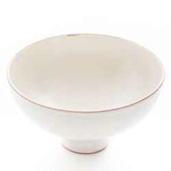 sarasa design × イブキクラフト ごはん茶碗 ホワイト tjc302wh