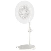 ファン付LED照明 スタンド ホワイト DLF-D300WH