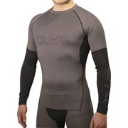 outre(アウトレ) スポーツインナー ロングスリーブ Lサイズ ブラック×グレー