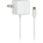 AC充電器 GH-ACCE USB PD(パワーデリバリー)対応 USB-Cケーブル一体型 1.5m 20W 可変式プラグ採用 ホワイト GH-ACCE-WH