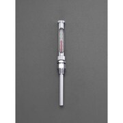0- 50゜C/150mm 温度計・丸型保護枠付(直型) EA727AD-6