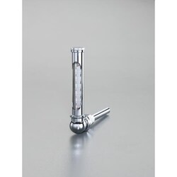 -20-50゜C/100mm 温度計・丸型保護枠付（L型） EA727AD-12