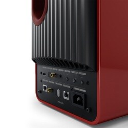 スピーカー・ウーファー KEF LS50 Wireless II Crimson Red Amazon.com: KEF LS50 Wireless II Powered Bookshelf Speakers