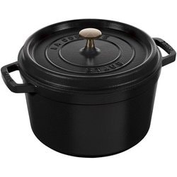 ストウブ グランドココット 24cm ブラック 40502-285 RSTG901