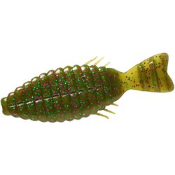 ブルフラット 3インチ #115 グリーンパンプキン/パープル＆グリーンフレーク