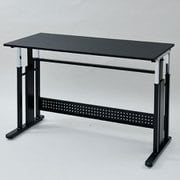昇降式パソコンデスク ゲーミングデスク CGD-1255-MBK