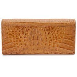 長財布 カイマン＆牛革コンビ CAMEL 0430 CAMEL