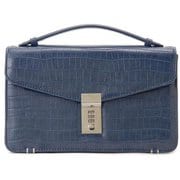 ミニハンドBag クロコ押し コン MOSG11567DNV