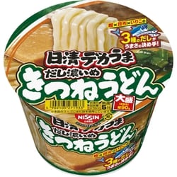 日清デカうま きつねうどんだし濃いめ