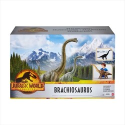気まぐれセール⭐️ジュラシックワールド　ブラキオサウルスⅡ　マテル フィギュア 新品】 マテル ジュラシックワールド ブラキオサウルス 恐竜