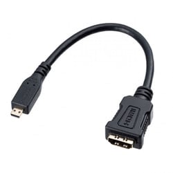 HDMI変換アダプタ（マイクロHDMI） 0.1m AD-HD20MCK