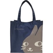 6821 NAVY [O.F.S （オーエフエス） ナイロンプリント手提げ]