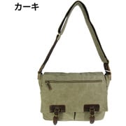 3X97 KHAKI [帆布工房 （ハンプコウボウ） VINTAGE2シリーズ ショルダーバッグ]