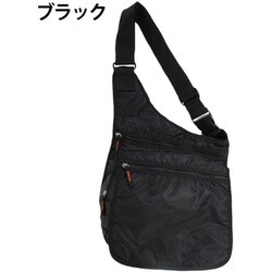 E953 BLACK [A.O.T （エーオーティー） ボンディングショルダーバッグ]
