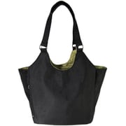3482 BLACK×BEIGE [小ぶりでも収納たっぷりなマチ広バッグ]
