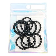 ヘアゴム ダンダン 10P BK [ヘアアクセサリー]