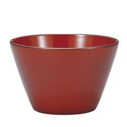 ボウル 11cm クリーンコート 赤溜 洋食器 樹脂製 日本製