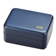 弁当箱 ワイドランチ Border 1300ml メタネイビー