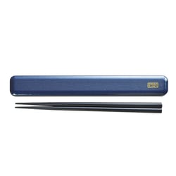 箸・箸箱セット 22.5cm Border メンズ メタネイビー