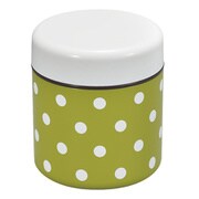 お弁当箱 ダブルウォールランチ ドット 2段 550ml グリーン