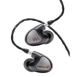 MACH40 ユニバーサルインイヤーモニター 4BA型 ガンメタルシルバー WA-M40
