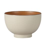 汁椀 430ml 抗菌 京型木目 和食器 プラスチック 日本製 ホワイト