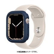 AWC01237J5 [CrashGuard NX for Apple Watch Series 7 41mm 耐衝撃 バンパーケース ネイビー]