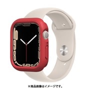AWC0123814 [CrashGuard NX for Apple Watch Series 7 45mm 耐衝撃 バンパーケース レッド]