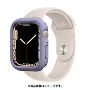 AWC01238C1 [CrashGuard NX for Apple Watch Series 7 45mm 耐衝撃 バンパーケース ラベンダー]