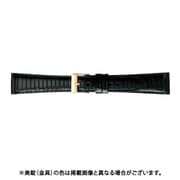 BTB524AP [時計ベルト グレーシャストカゲ革 18mm幅 ブラック]