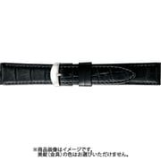 BKMB053AR [時計ベルト スコッチガードレザー牛革 19mm幅 黒]