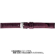 BKMB053EM [時計ベルト スコッチガードレザー牛革 15mm幅 ワイン]