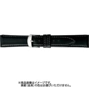 BCMB003AR [時計ベルト スコッチガードレザー牛革 19mm幅 黒]