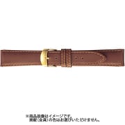 BCMB003CN [時計ベルト スコッチガードレザー牛革 16mm幅 茶]