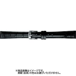 BKMB051AH [時計ベルト スコッチガードレザー牛革 11mm幅 黒]