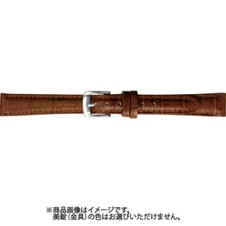 BKMB051CF [時計ベルト スコッチガードレザー牛革 10mm幅 茶]