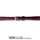 BKMB051EF [時計ベルト スコッチガードレザー牛革 10mm幅 ワイン]