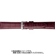 BKMB051ER [時計ベルト スコッチガードレザー牛革 19mm幅 ワイン]