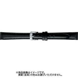 BCMB001AF [時計ベルト スコッチガードレザー牛革 10mm幅 黒]