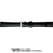 BCMB001AH [時計ベルト スコッチガードレザー牛革 11mm幅 黒]